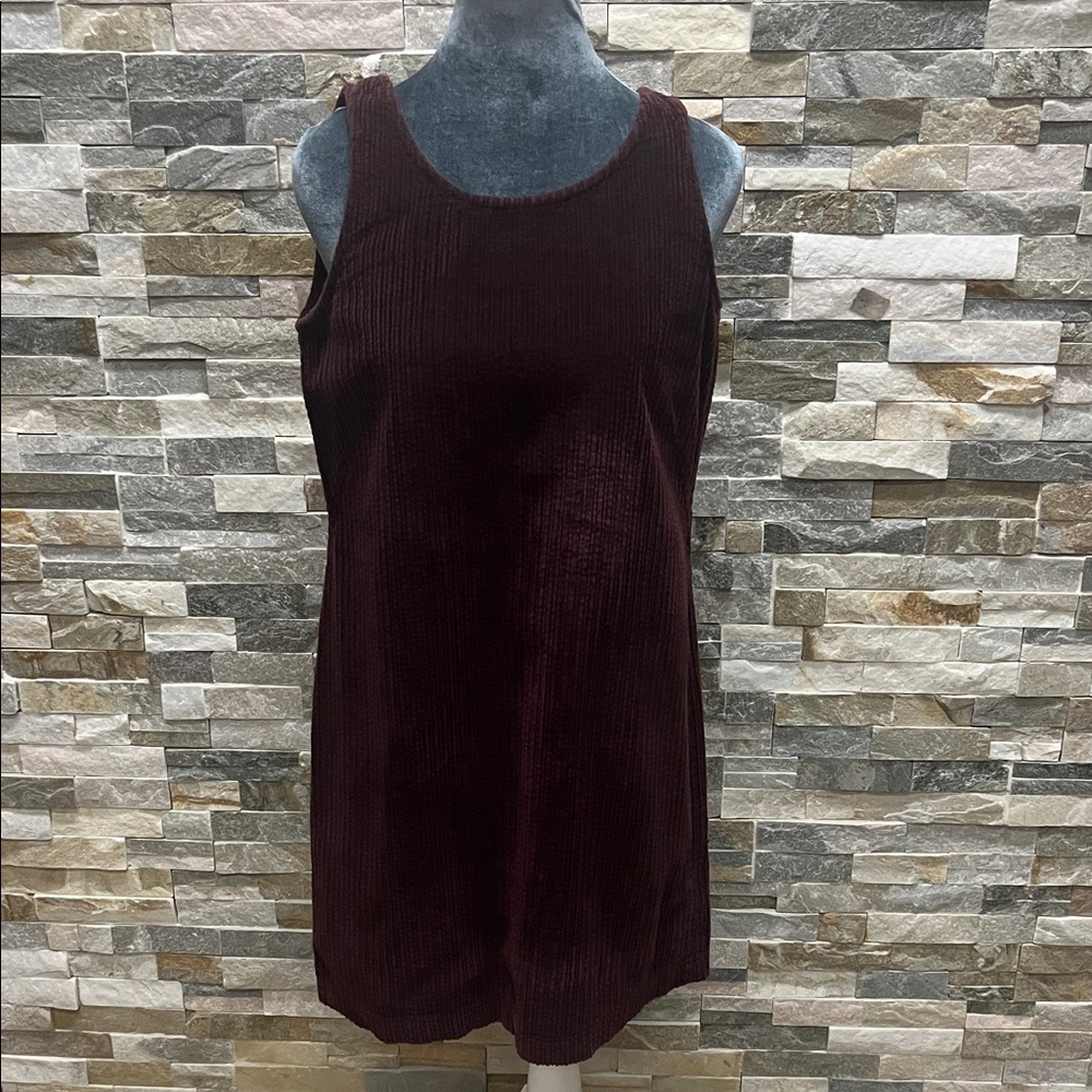 Talbots Rich Burgundy Mini Dress